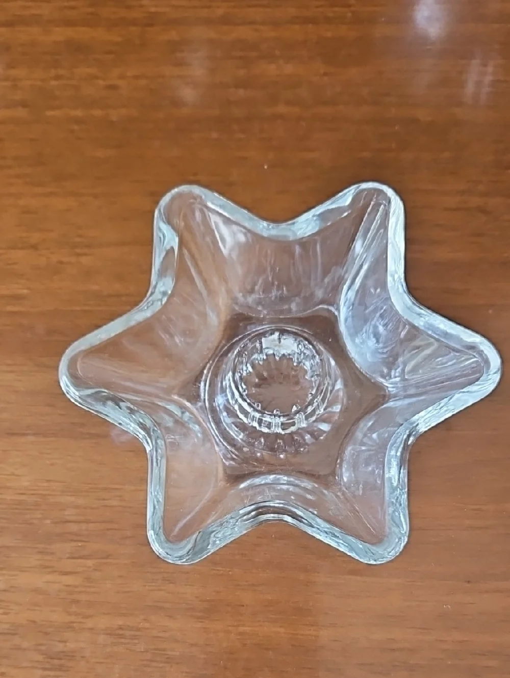 Glass Candle Stick Holder
